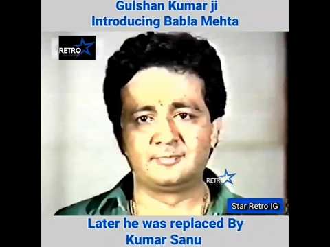 babla mehta replace kumar sanu "dil hai ki manta nahi