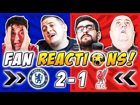 Liverpool Fans DEVASTATED 😫 Reactions to Chelsea 2-1 Liverpool | Premier League Fan Reactions