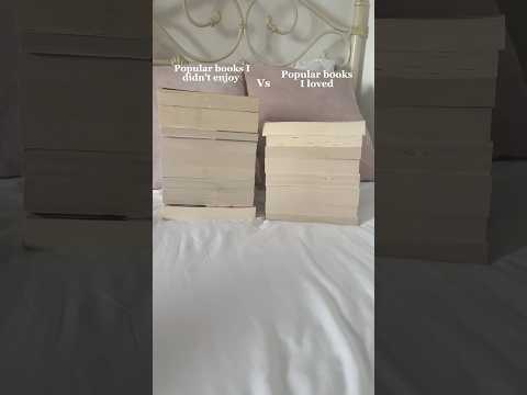 POPULAR books I loved vs didn’t. #booktube #booktok #bookrecs #bookish #books #bookishthoughts