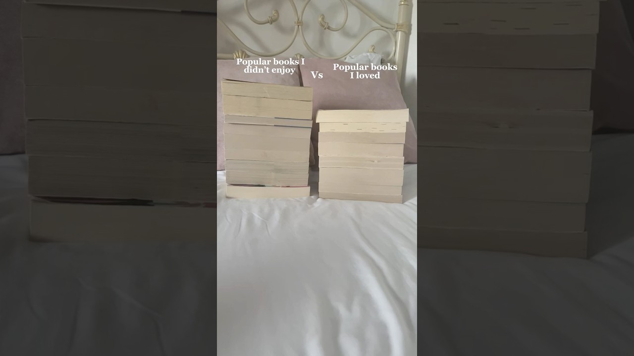 Books I Loved vs. Didn’t: My Booktube & Booktok Recommendations