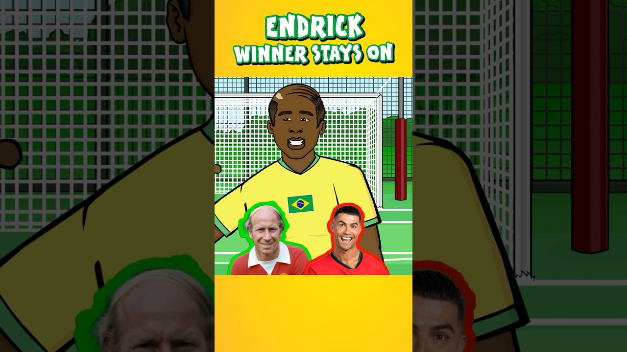 Endrick Expresses Love for Football Legend Bobby Charlton ⚽