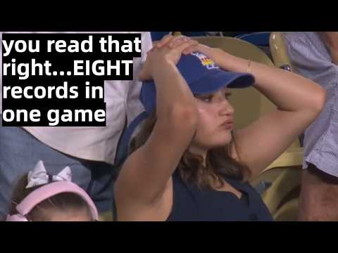 The Dodgers Just Played a Game So Sloppy It Led to Eight Different Records Being Set