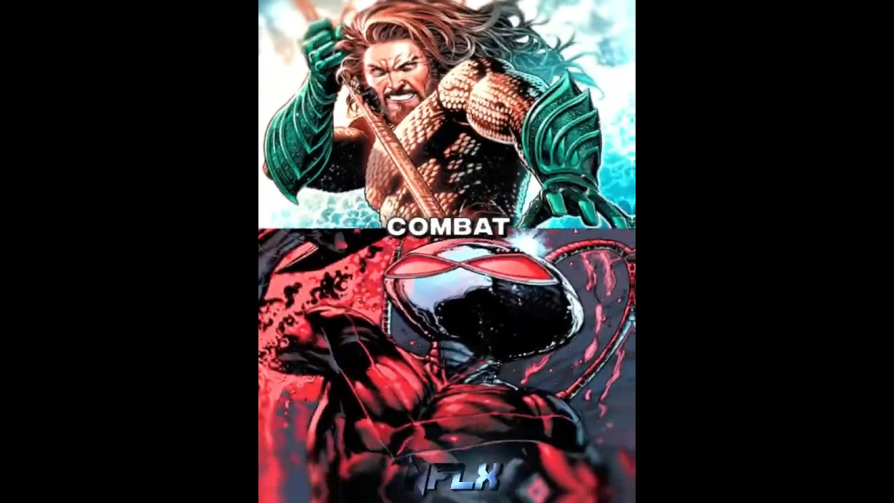 Aquaman Battles Black Manta in Comics ⚔️