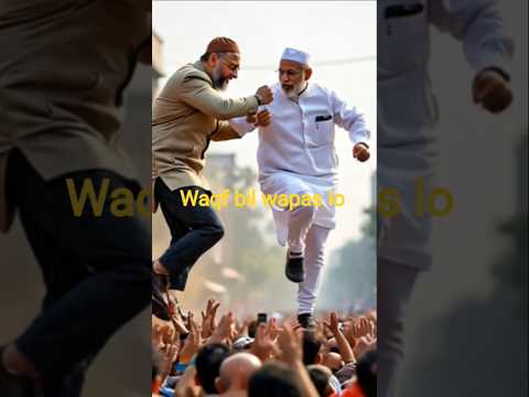 waqf bil wapas lo Asaduddin Owaisi ji PM Modi ji #shorts #viral