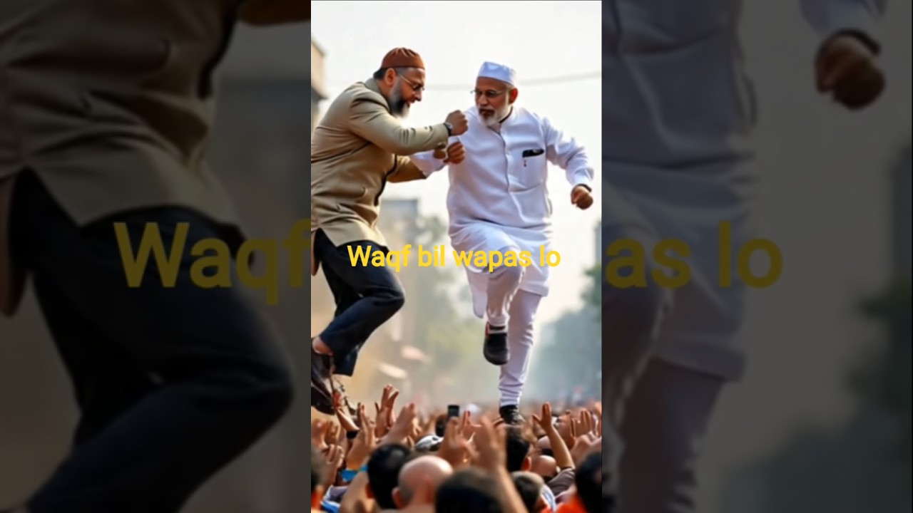 Asaduddin Owaisi Demands Waqf Return from PM Modi | Viral Short