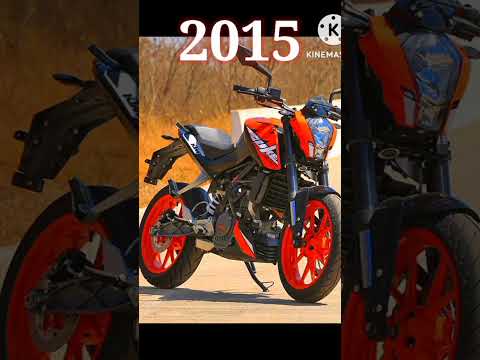 Evolution of KTM DUKE 200 (2013 - 2023)