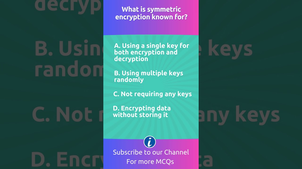 Symmetric Encryption: The Fast and Reliable Data Protection Method 🔐