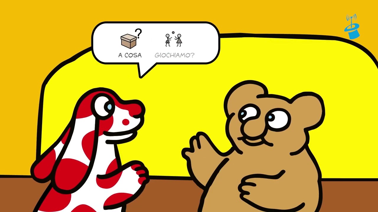 Pimpa e l'orsetto in letargo 🐻