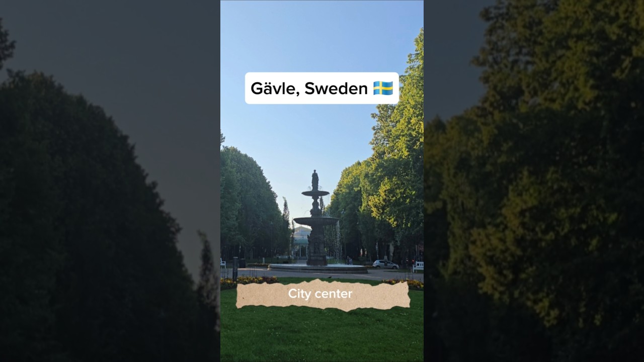 Discover Gävle's Charm in July 🇸🇪