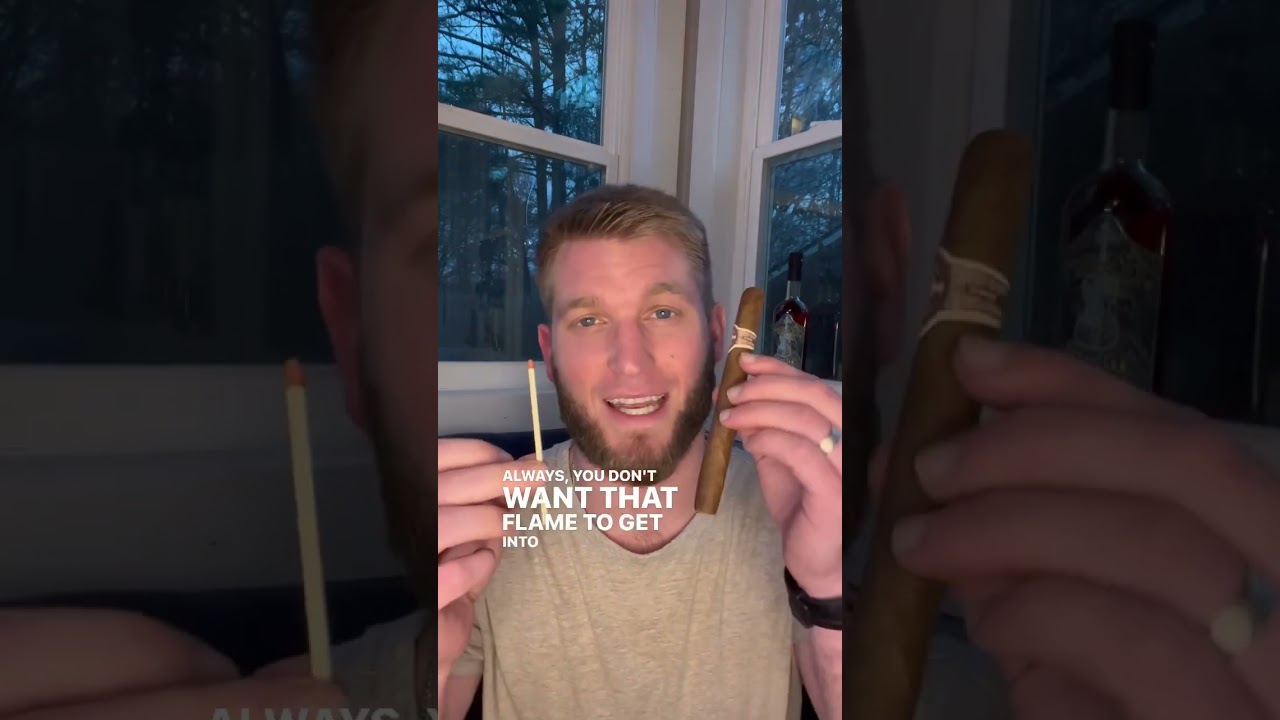 Master the Art of Lighting a Cigar with Matches 🔥
