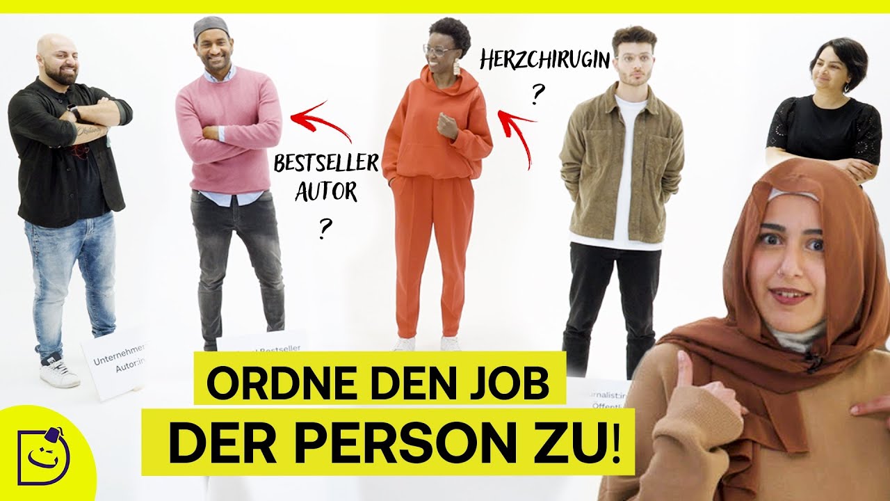 Errate den Beruf der Persönlichkeiten 🔍