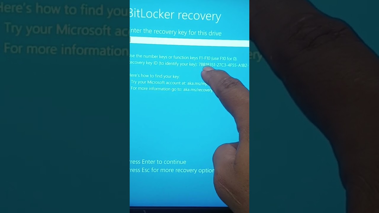 Understanding BitLocker Recovery Key