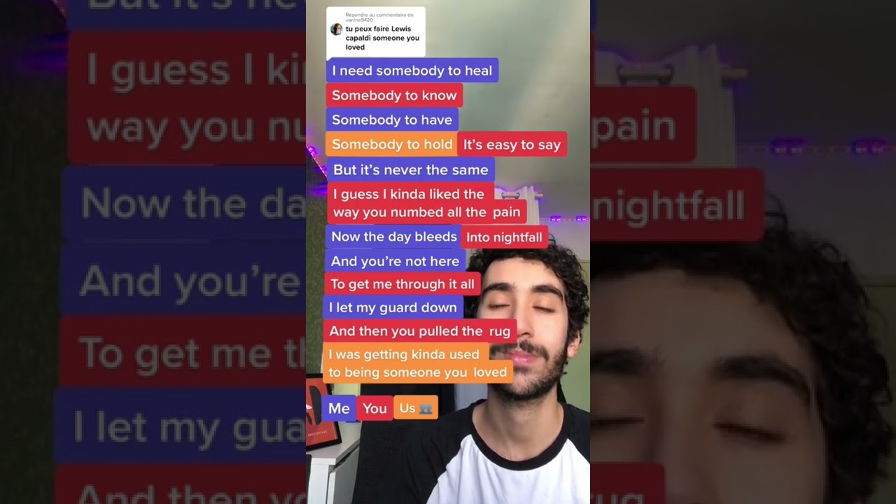 Karaoke Challenge: Sing 'Someone You Loved' 🎤