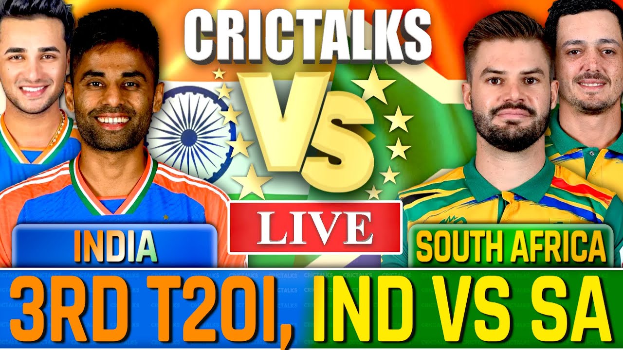 India vs South Africa 3rd T20I Live Score & Commentary