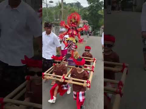bocil lagi Ngarak Ogoh Ogoh #funny #karnaval #bocil