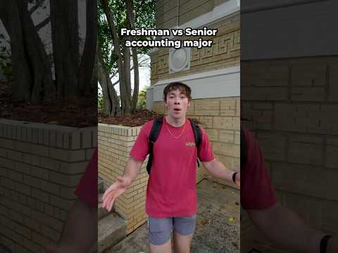 Freshman vs Senior Accounting Majors