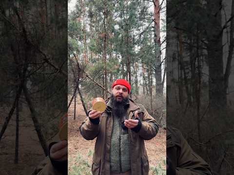 Как зубами открыть банку тушенки #выживалово