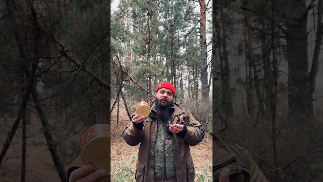 Легкий способ открыть банку тушенки без открывашки 🔧