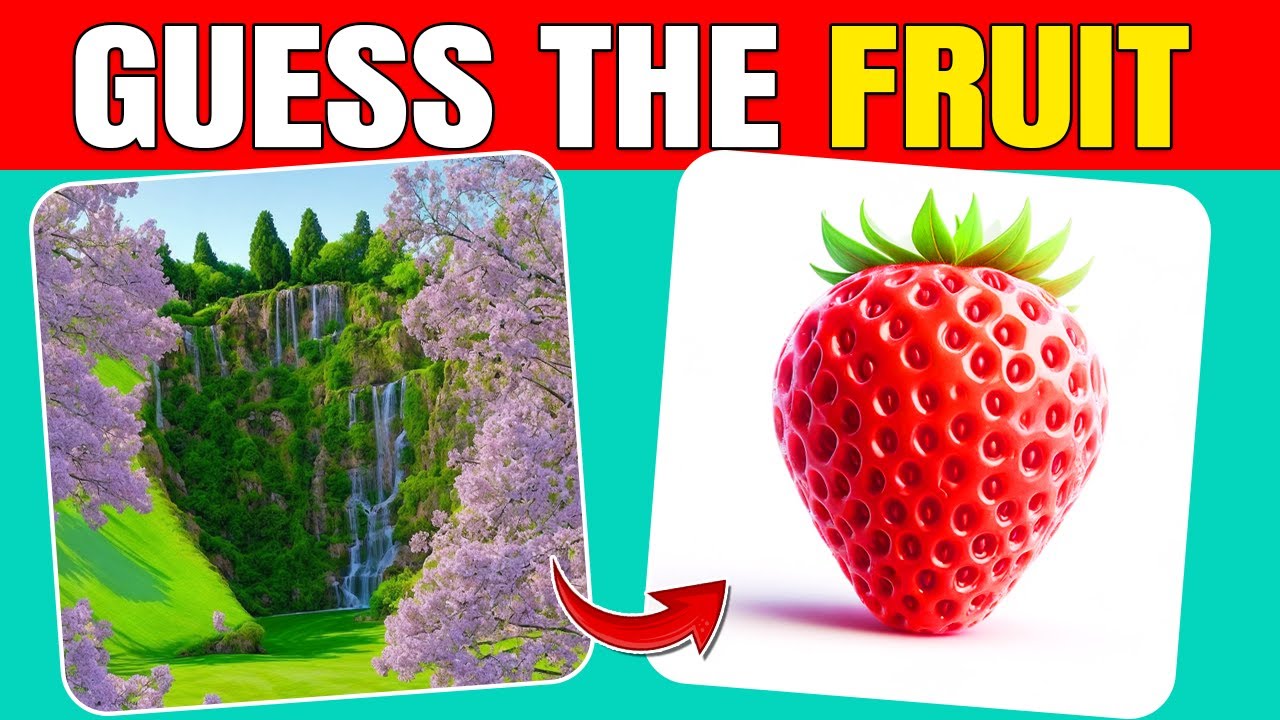Guess by Illusion - Fruits and Vegetables Edition 🍎🥑🍌 (Easy, Medium, Hard Levels)