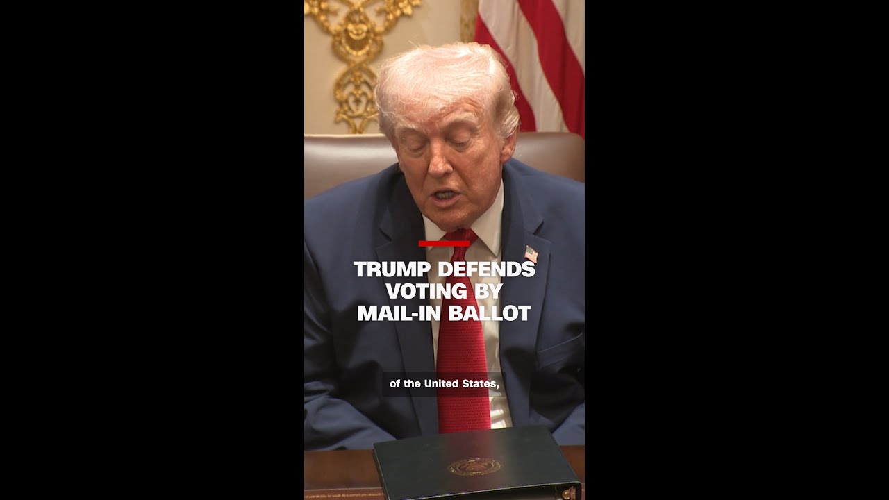 Trump Defends Mail-In Voting Amid Concerns 🗳️