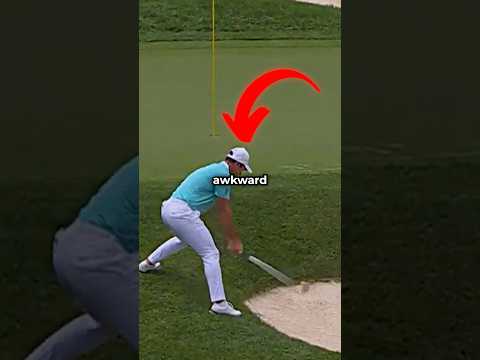 The WEIRDEST Par Save In Golf History 😂⛳