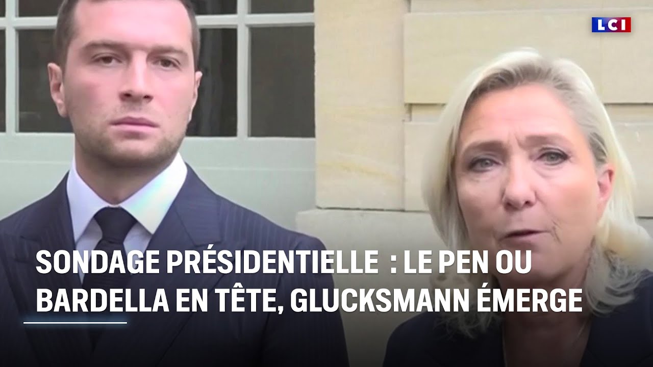 Présidentielle 2027 : Le Pen ou Bardella en tête 📊