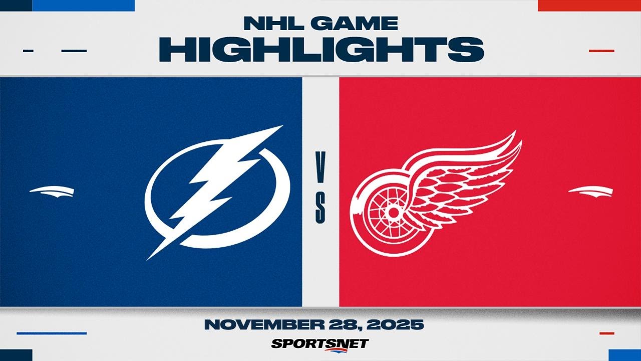 NHL Highlights: Lightning vs. Red Wings 🏒
