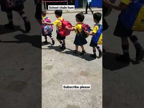 school chale hum🥰#school #youtubeshorts #cute