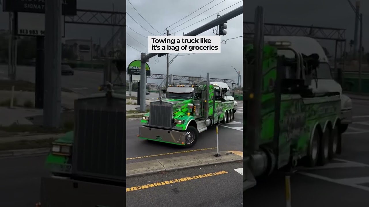 This Tow Truck Driver Has More Skill Than Some Car Drivers!