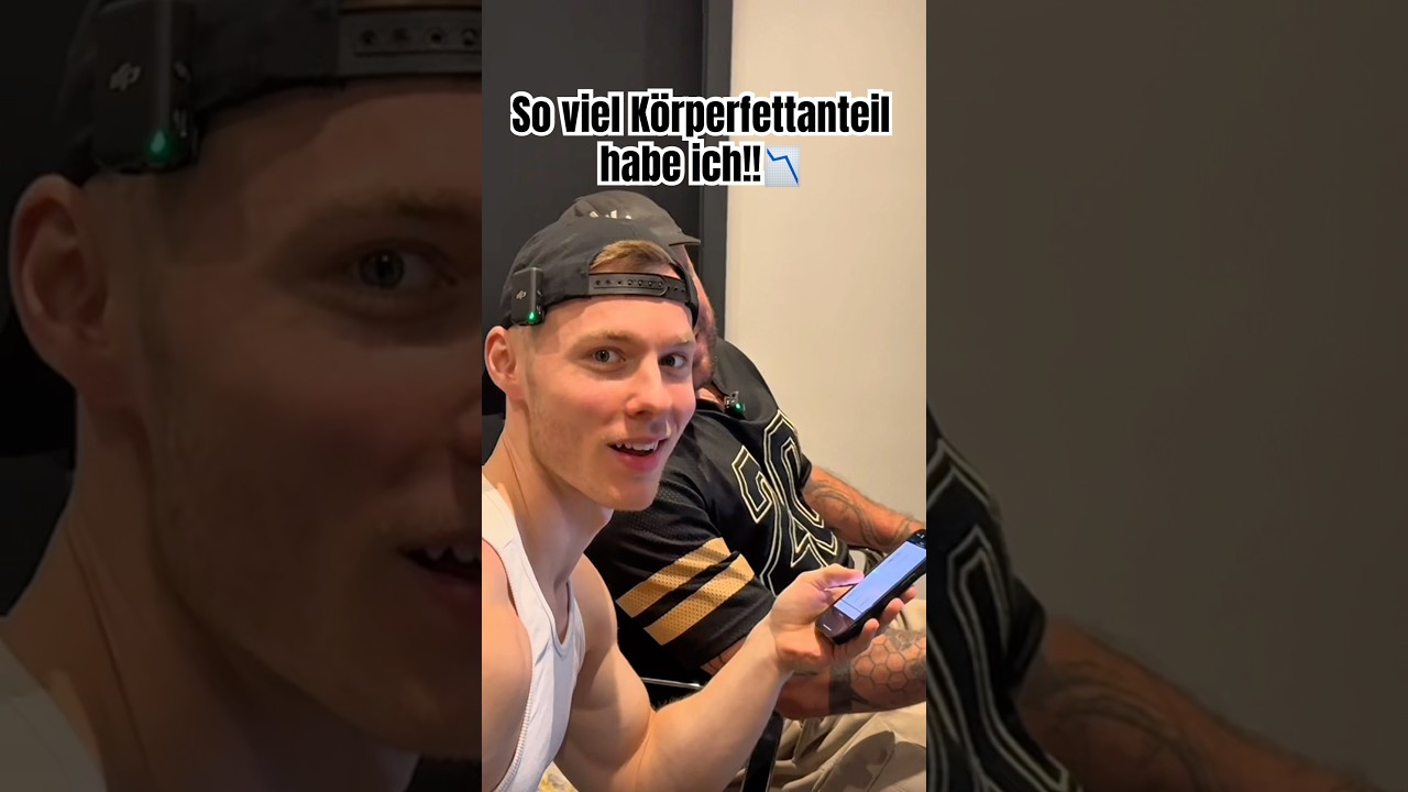 So viel Körperfettanteil habe ich vier Wochen vor meinem Wettkampf #fitness #bodybuilding #kfa #vlog