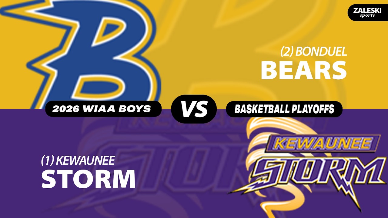 (2) Bonduel vs (1) Kewaunee | 2026 WIAA Boys Basketball Sectional Semifinal