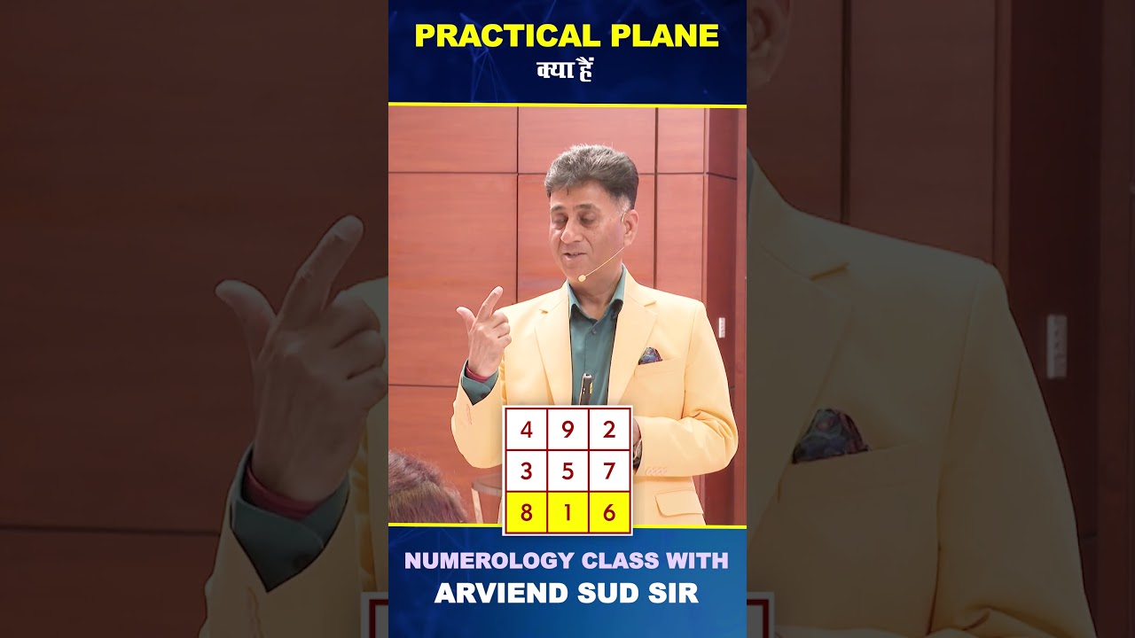 Practical Plane in Numerology Explained ✨ | Loshugrid & Arviend Sud #Shorts