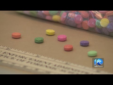 Rare look inside DEA lab shows how deadly fentanyl ends up in pills that look like candy