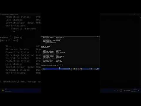 Disable Bitlocker using CMD