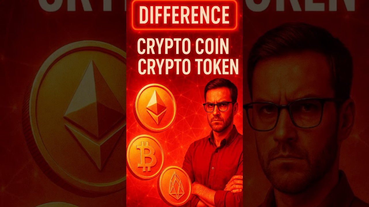 Crypto में Coin और Token का आसान फर्क 🚀 | Hindi में पूरी जानकारी