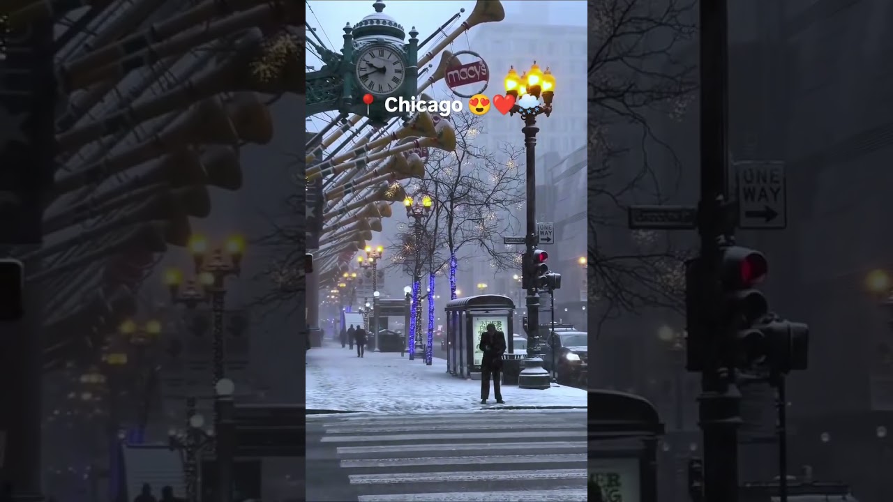 Chicago Winter Life βοΈ Experience Downtown Charm