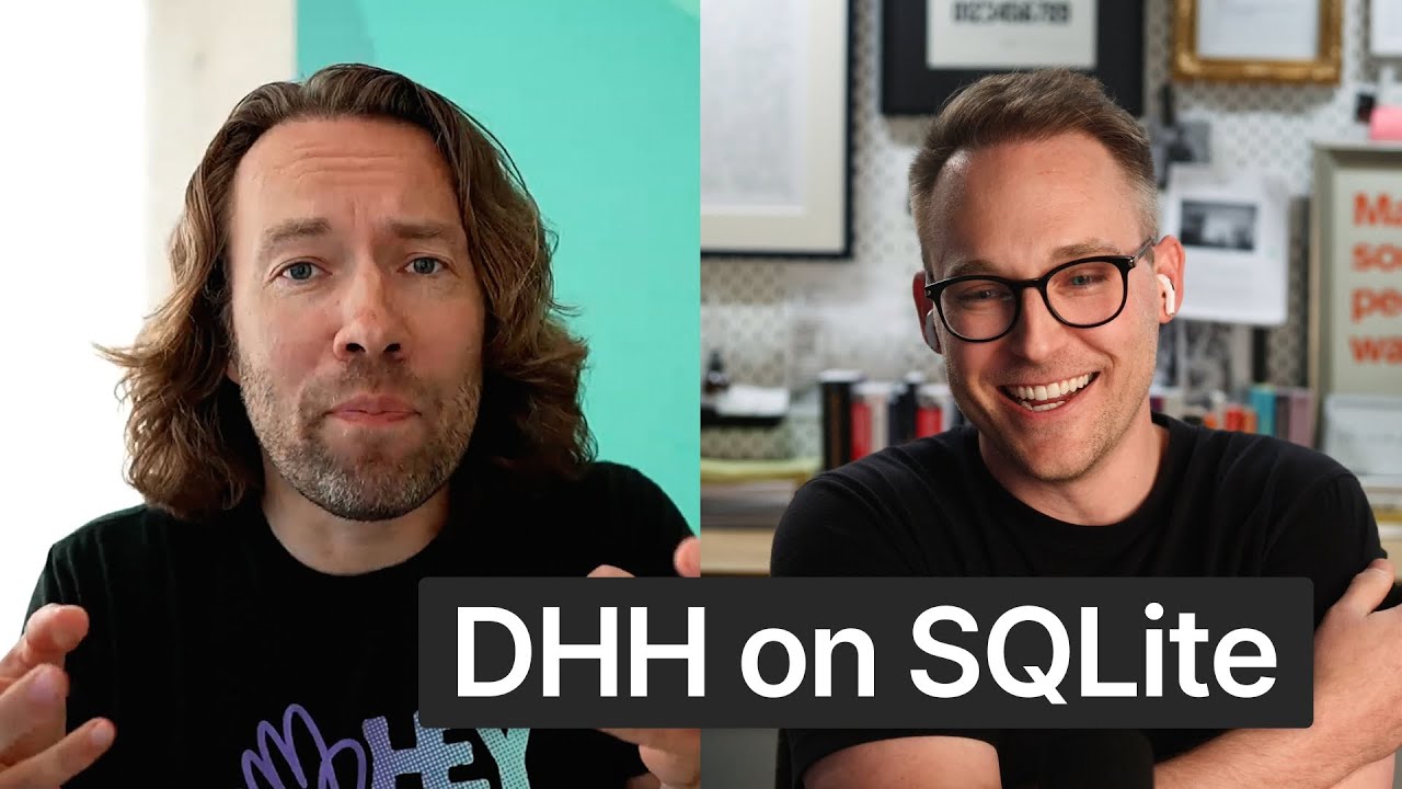 DHH & Aaron Talk Modern SQLite & Rails Tips 🛠️