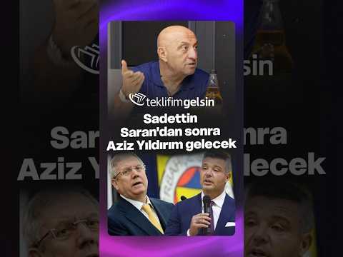 Sinan Engin: Sadettin Saran’dan Sonra Aziz Yıldırım Gelecek
