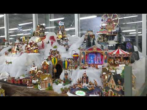 Lemax Christmas Village at Planters at Bretby (2019) (Burton-Upon-Trent)