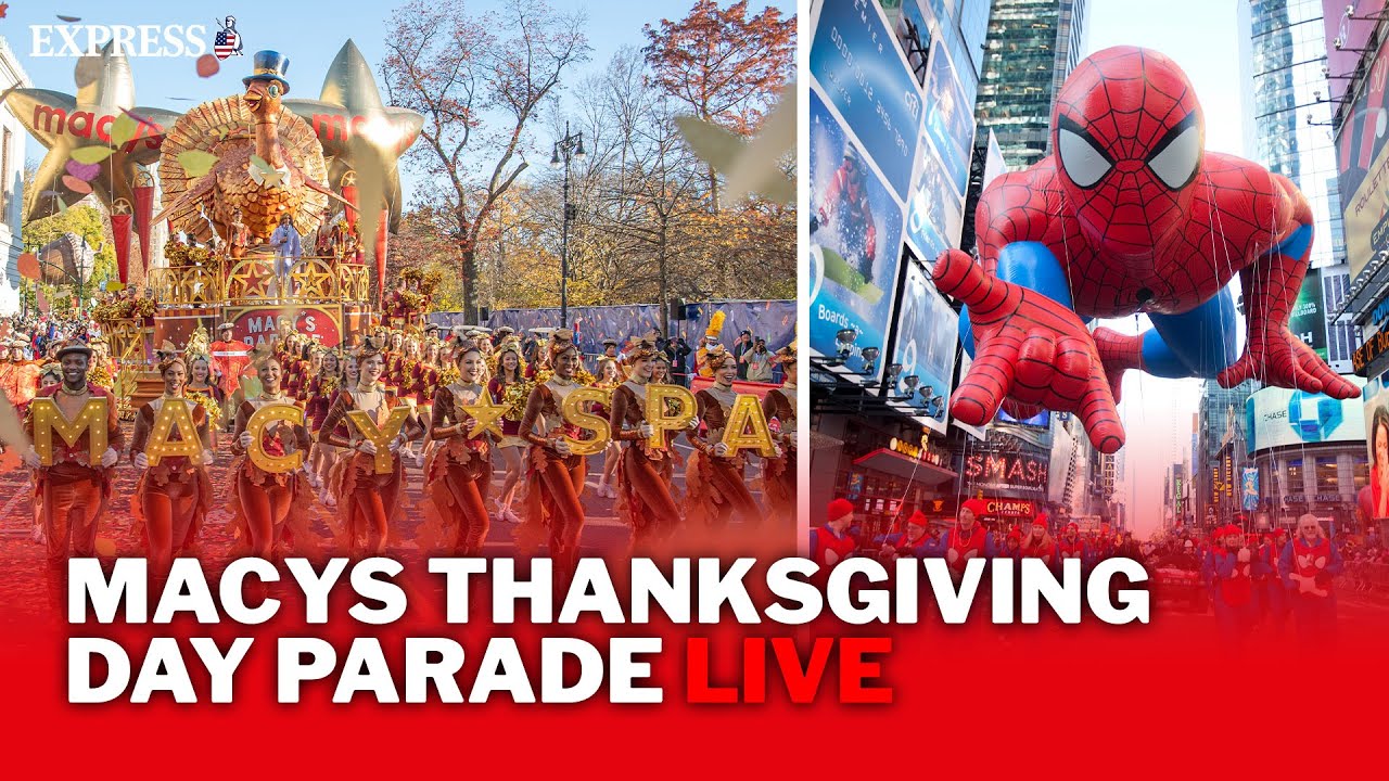 99th Macy's Thanksgiving Parade in NYC 🎈