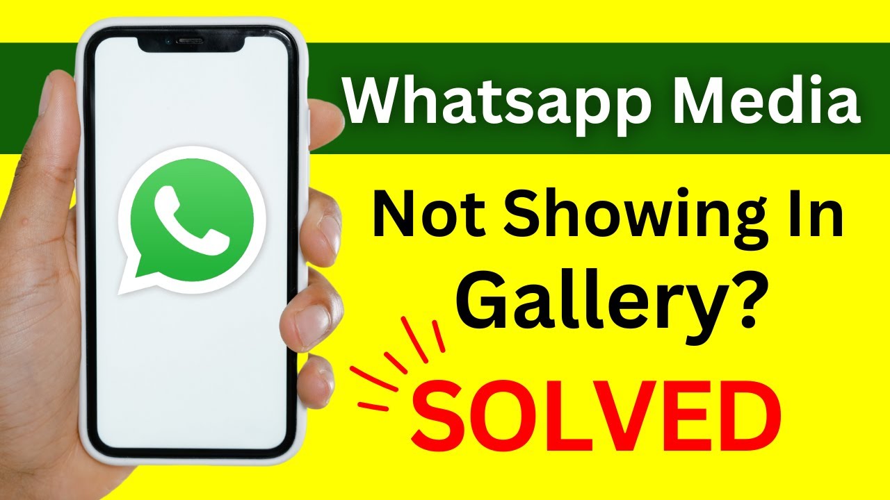 WhatsApp Images Not Showing in iPhone Gallery 📱