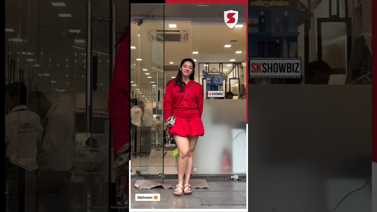 Mehreen Pirzada Looks Stunning at the Salon Today ✨