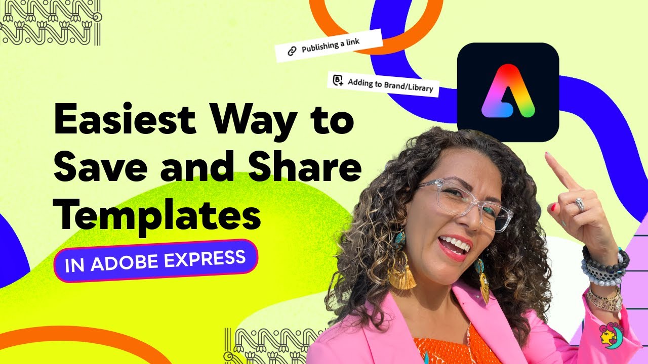 Adobe Express 2024: Save & Share Templates Easily ✨