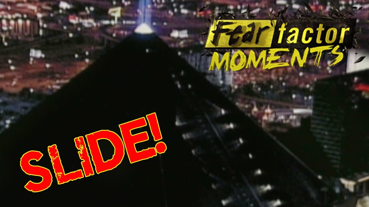 Fear Factor at Luxor: 29th Floor Window Slide 🏢