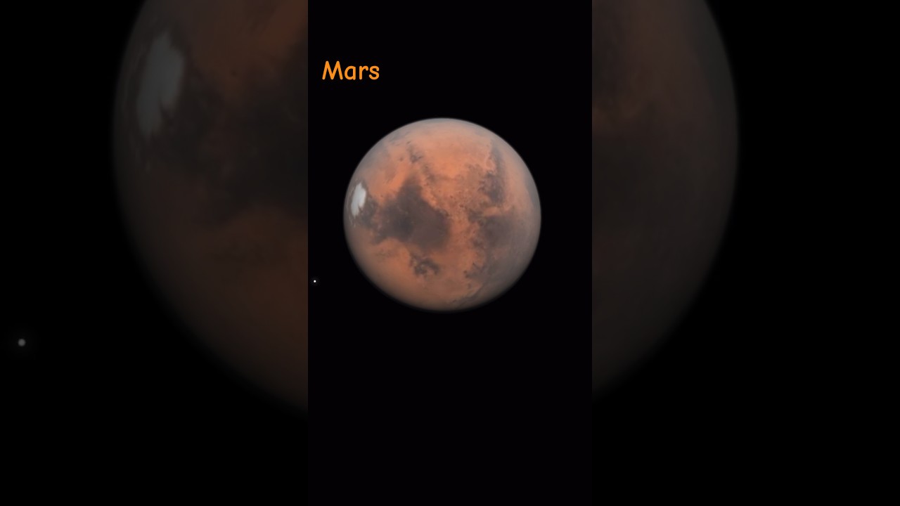 Mars Day View Through Telescope π
