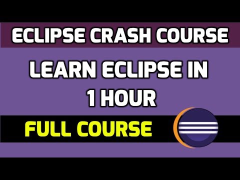 Learn Eclipse in 1 Hour with 30 lessons | Amit Thinks