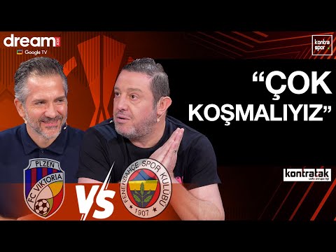 🔴 CANLI | Viktoria Plzen - Fenerbahçe Maç Önü | Nihat Kahveci, Nebil Evren | Kontratak