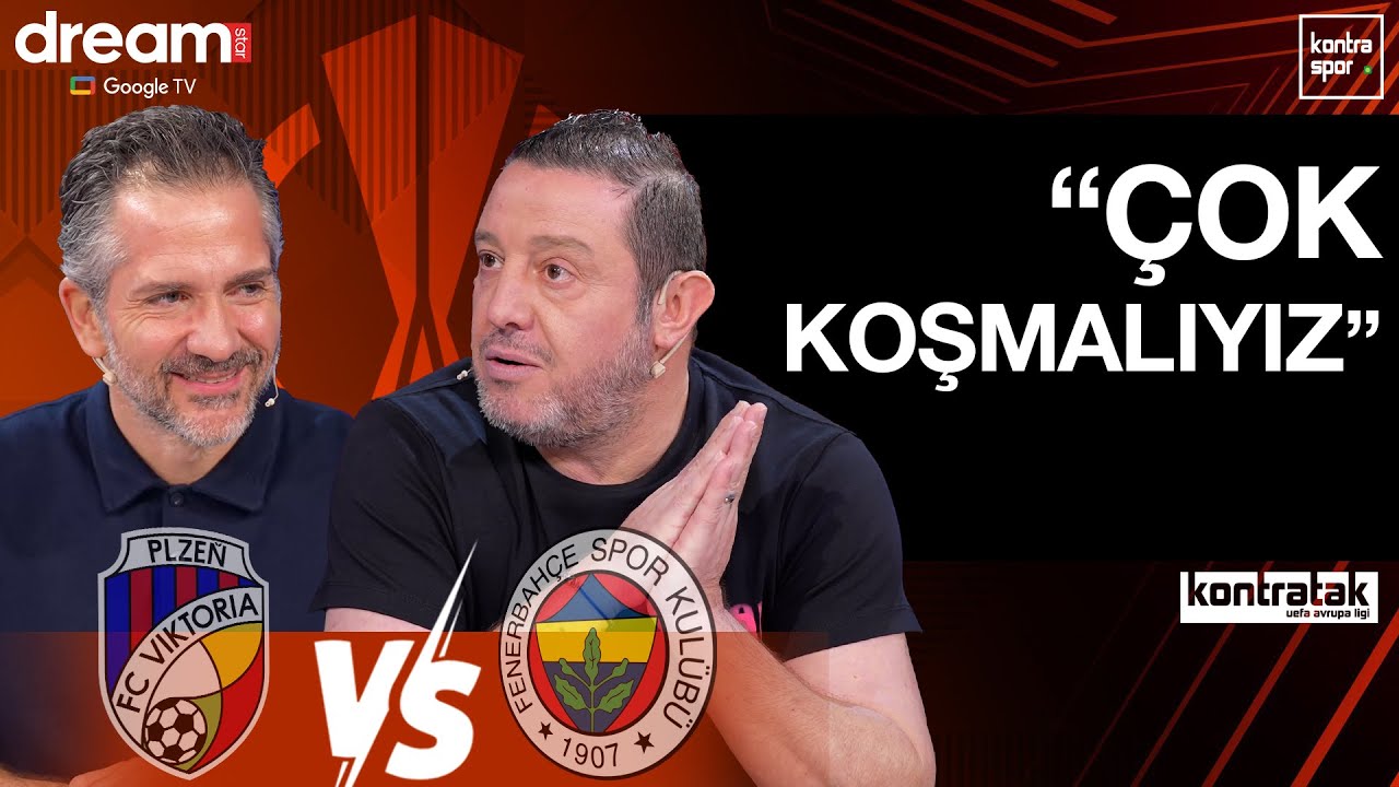 Canlı: Viktoria Plzen - Fenerbahçe Maç Önü | Nihat Kahveci ve Nebil Evren Yorumları ⚽