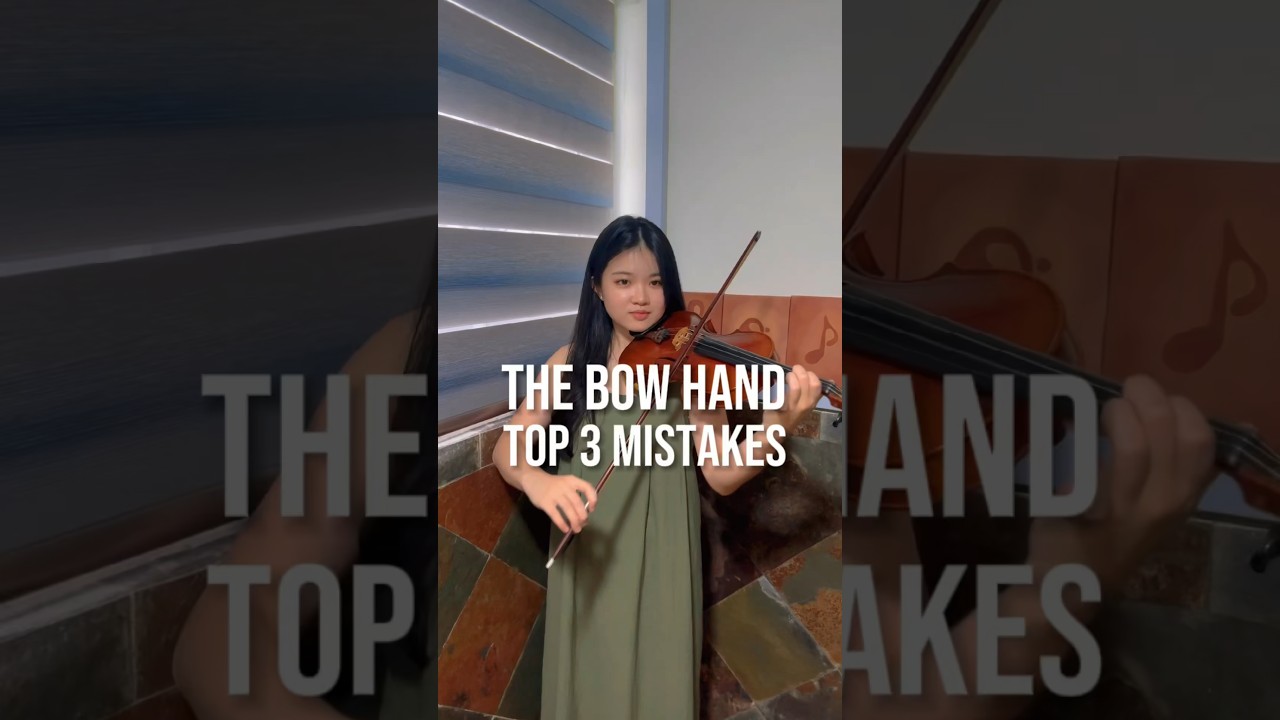TOP 3 Top 3 Common Mistakes Beginners Make on Violin 🎻