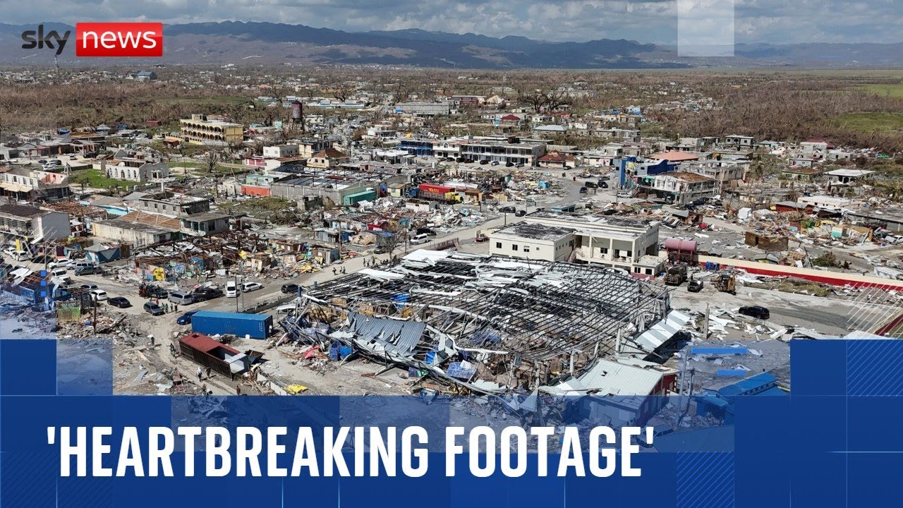 Hurricane Melissa Devastates Jamaica and Haiti: Heartbreaking Aerial Footage Reveals Extent of Destruction 🌪️